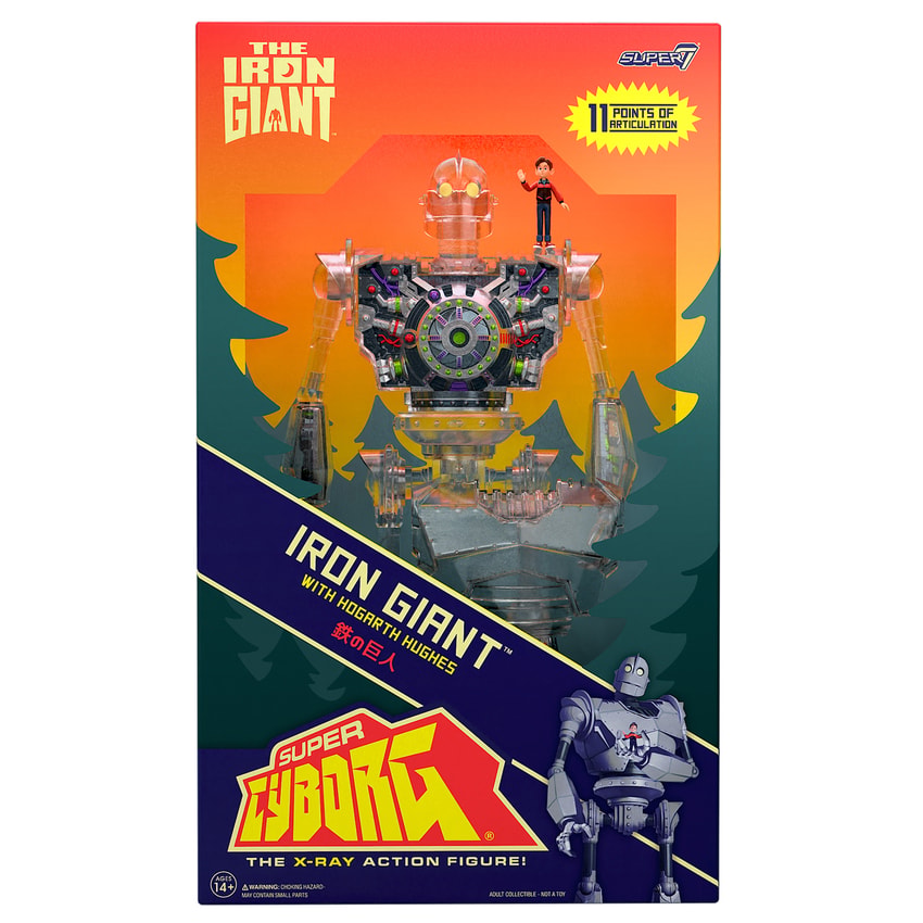 未使用♡超巨大ジンジャーブレッドマンスタンプ＆ダイ♡スタンピンアップ The Iron Giant (Clear) Action Figure by Super7 | Sideshow Collectibles