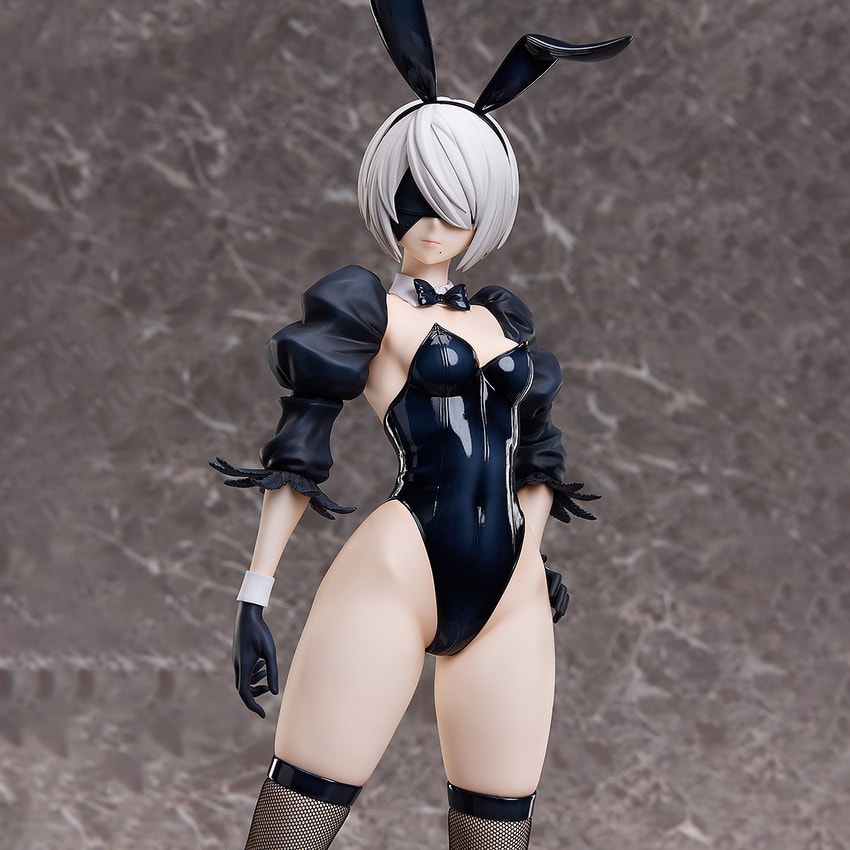 NieR: Automata 2B (YoRHa No. 2 Type B) Bunny Quarter Scale Figure - Prototype Shown View 4