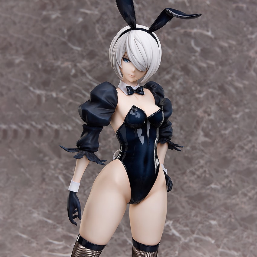 NieR: Automata 2B (YoRHa No. 2 Type B) Bunny Quarter Scale Figure - Prototype Shown View 5