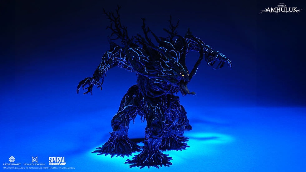 Godzilla Titanus Amhuluk Statues - Prototype Shown View 6