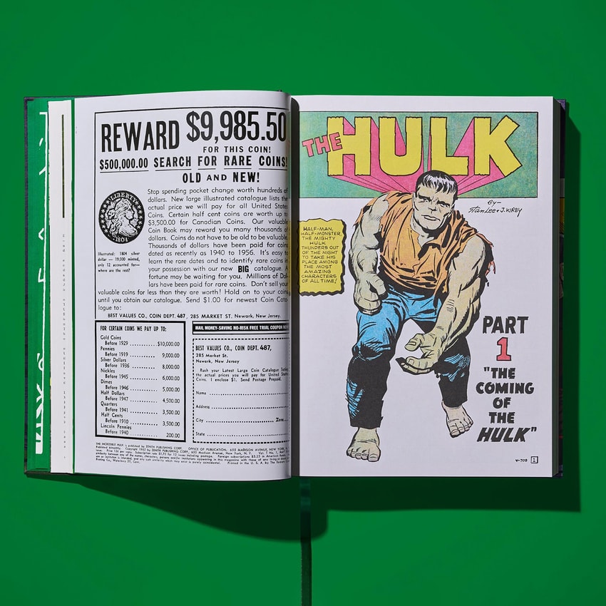 Marvel Marvel Comics Library. Hulk. 1962–1966 (Standard Edition) Book - Prototype Shown View 4