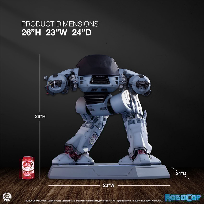未来都市の下のED-209 未来都市の下のED-209 Good Smile Company Moderoid Robocop ED