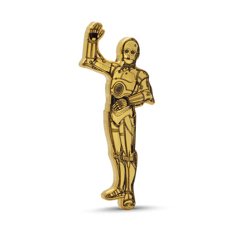 STARWARS スターウォーズ C-3PO ピンバッジ Disney Store STAR WARS Collection Series 1 C-3PO Pin 3D NEW