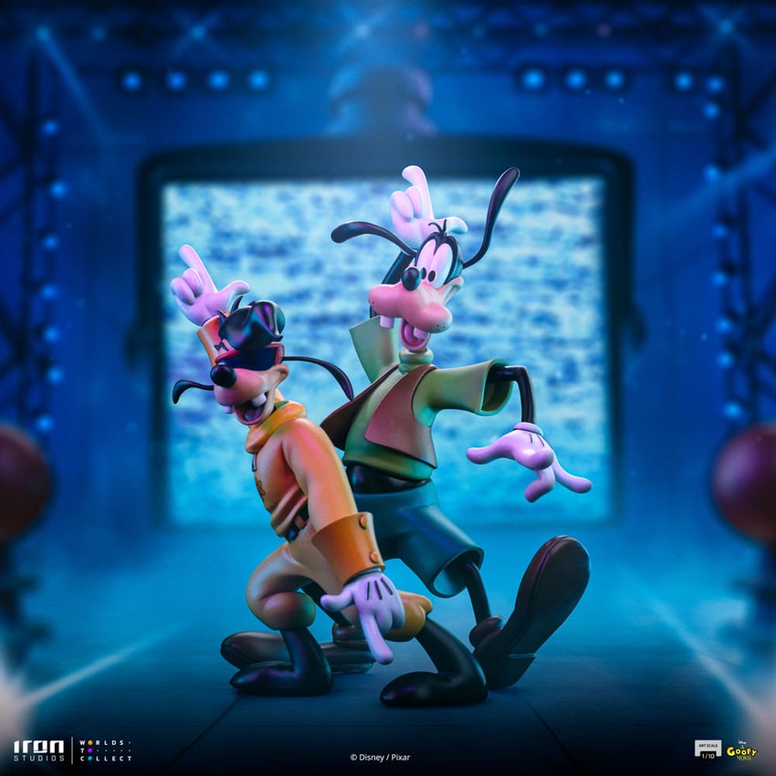 Disney Goofy and Max Statues - Prototype Shown View 1