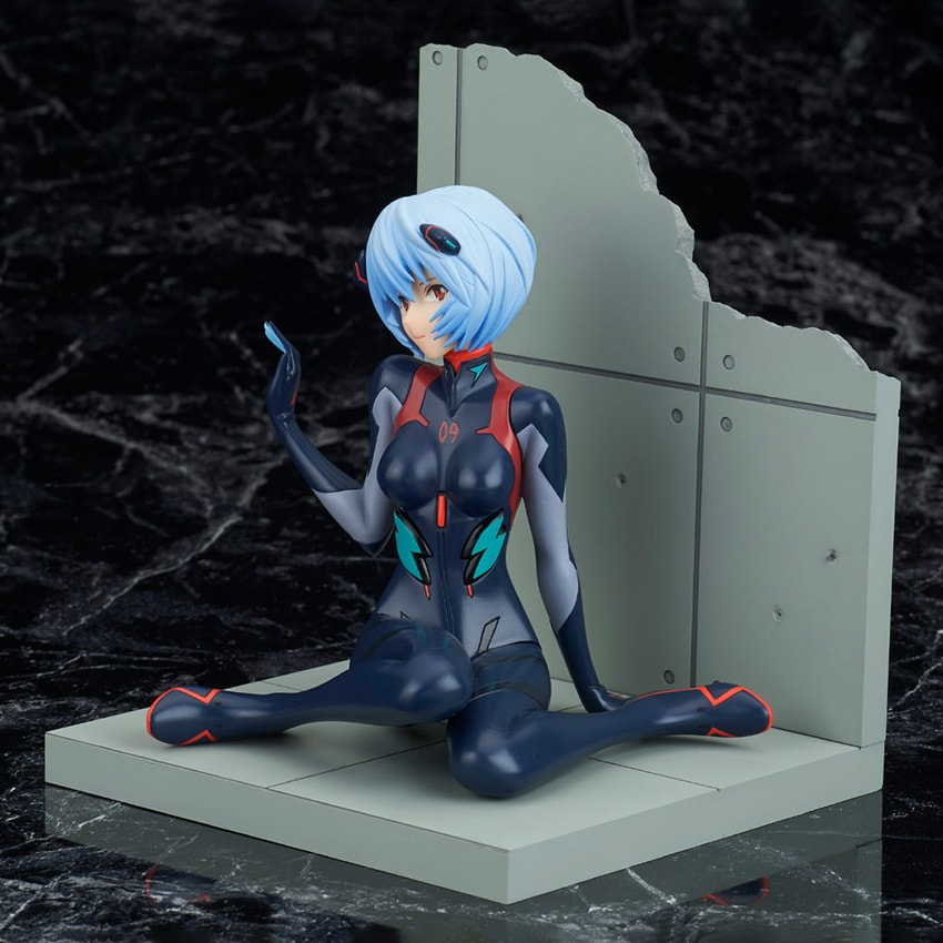Evangelion Rei Ayanami Plugsuit (Movie Version) Collectible Figure - Prototype Shown View 5