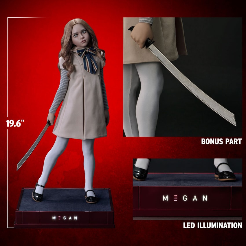 M3GAN M3GAN (Bonus Version) 1:3 Scale Statue - Prototype Shown View 2