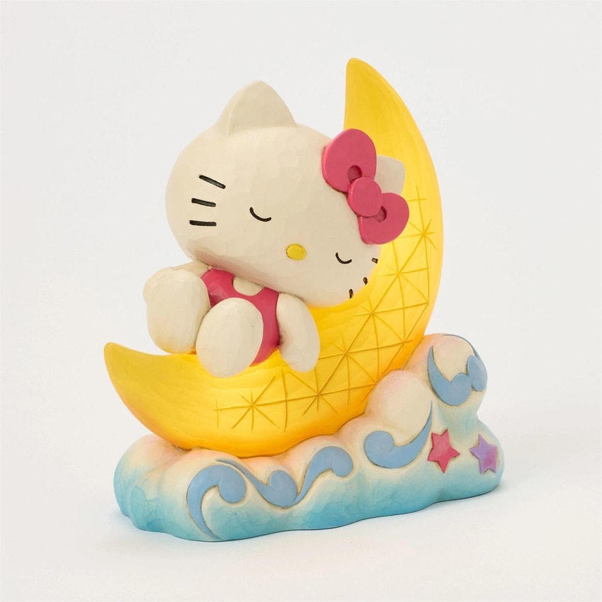 Hello Kitty on LED Moon Figurine by Enesco | Sideshow Collectibles