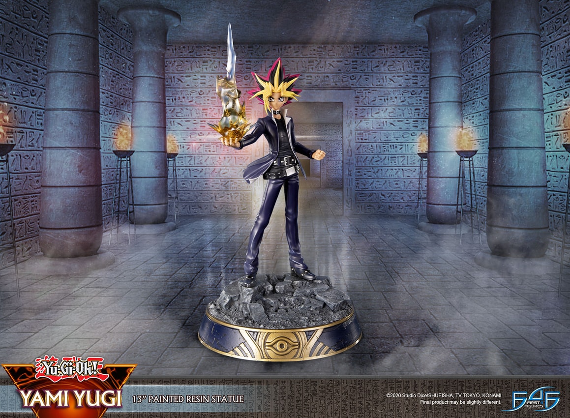 Yu-Gi-Oh! Yami Yugi Statues - Prototype Shown View 6
