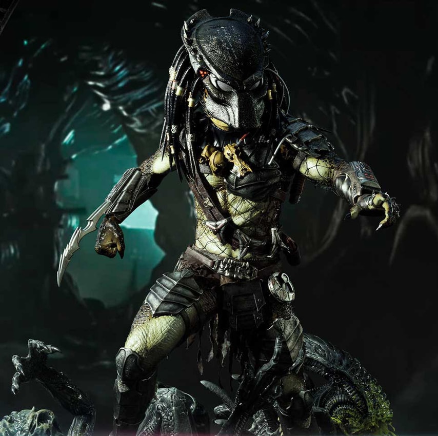 Predator Wolf Predator (Deluxe Bonus Version) 1:3 Scale Statue - Prototype Shown View 1