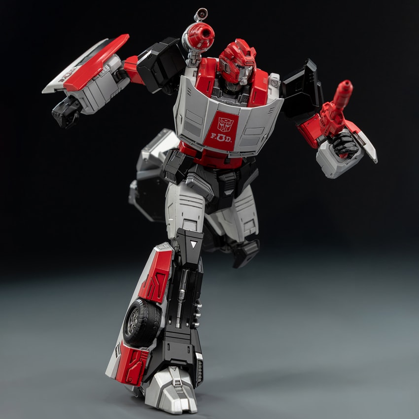 Transformers Red Alert MDLX Action Figure - Prototype Shown View 4