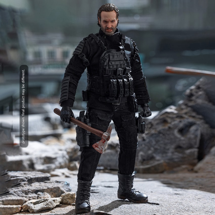 Rick Grimes 1:12 Scale Action Figure by Hiya Toys | Sideshow