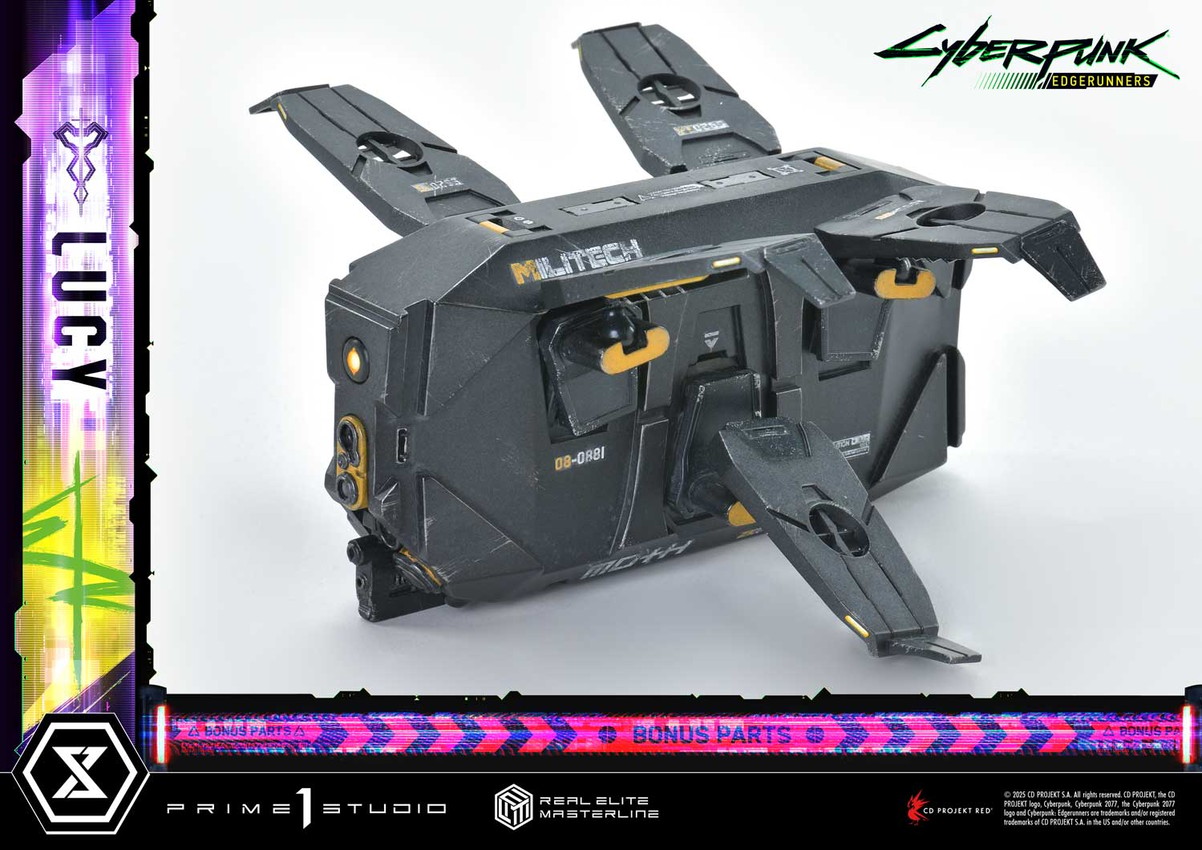 Cyberpunk 2077 Lucy (Deluxe Bonus Version) Quarter Scale Statue - Prototype Shown View 5