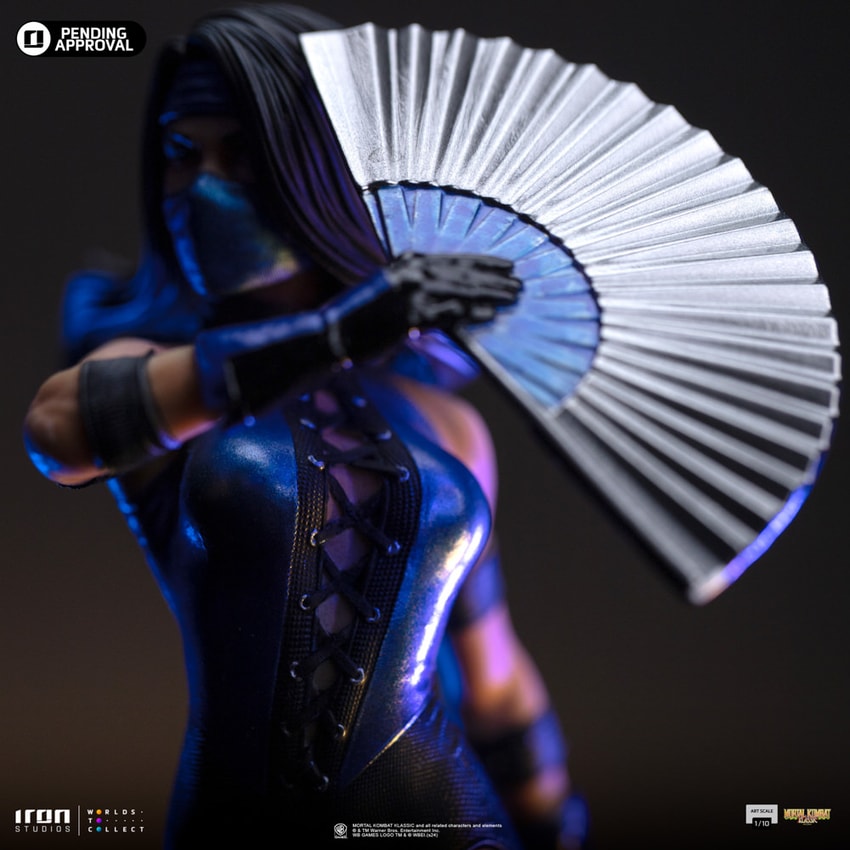 Mortal Kombat Kitana 1:10 Scale Statue - Prototype Shown View 4