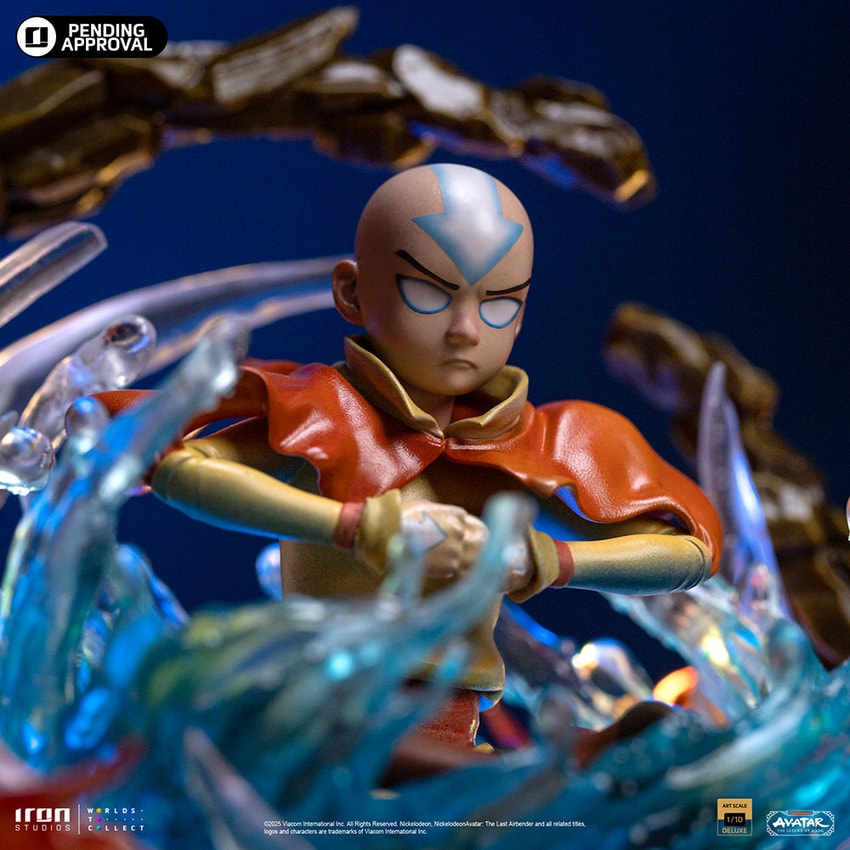 Avatar: The Last Airbender Aang 1:10 Scale Statue - Prototype Shown View 3