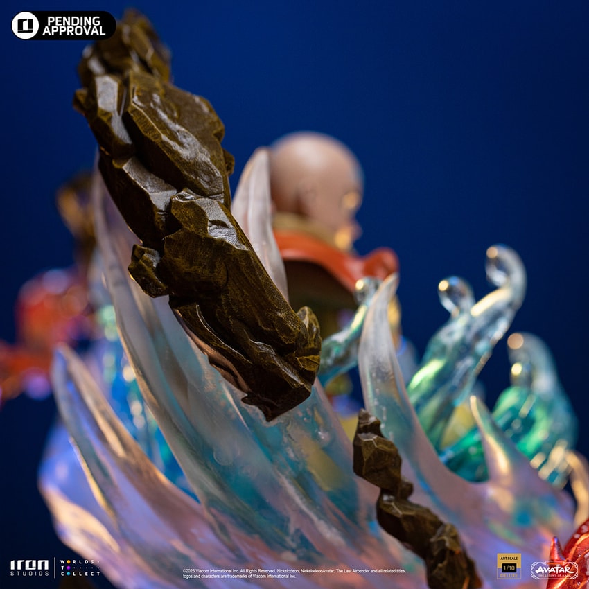 Avatar: The Last Airbender Aang 1:10 Scale Statue - Prototype Shown View 6