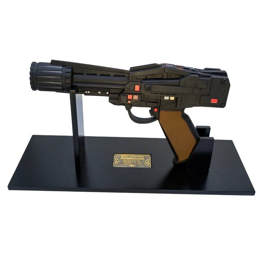 Battlestar Galactica Colonial Blaster Prop Replica - Prototype Shown View 4