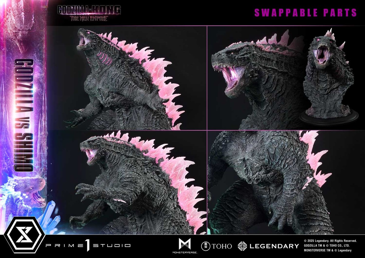Godzilla vs. Kong Godzilla vs. Shimo Diorama - Prototype Shown View 6