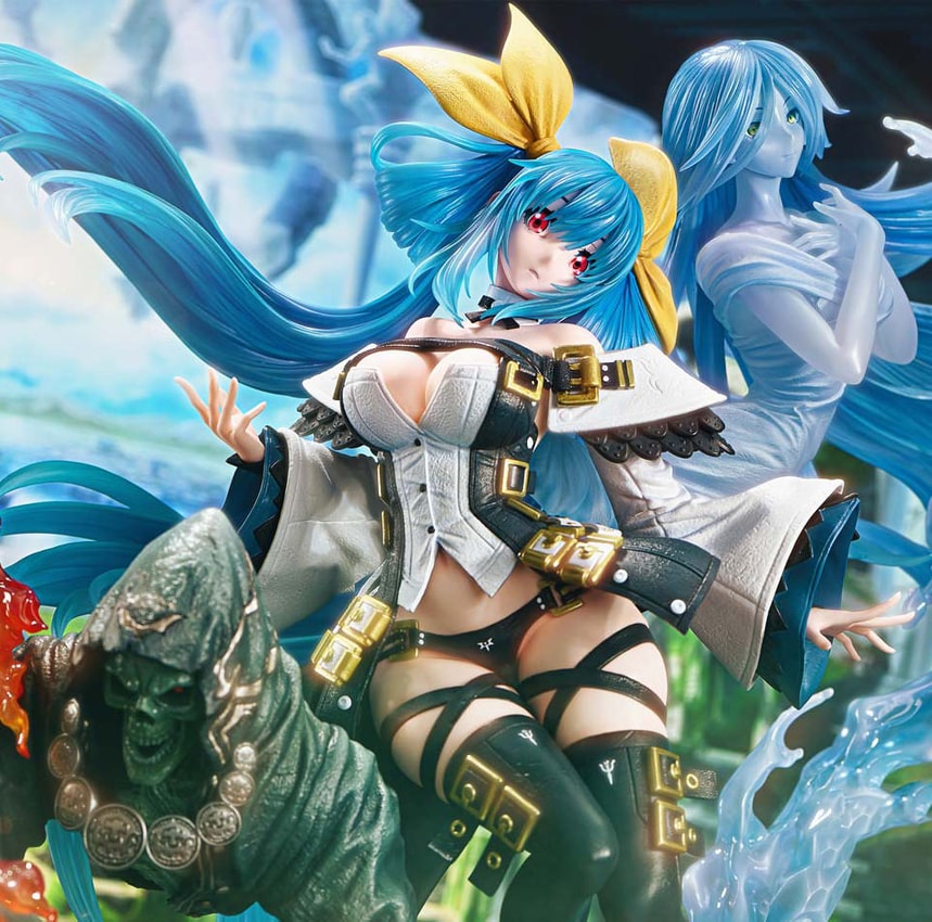 Guilty Gear Dizzy (Bonus Version) Quarter Scale Statue - Prototype Shown View 4