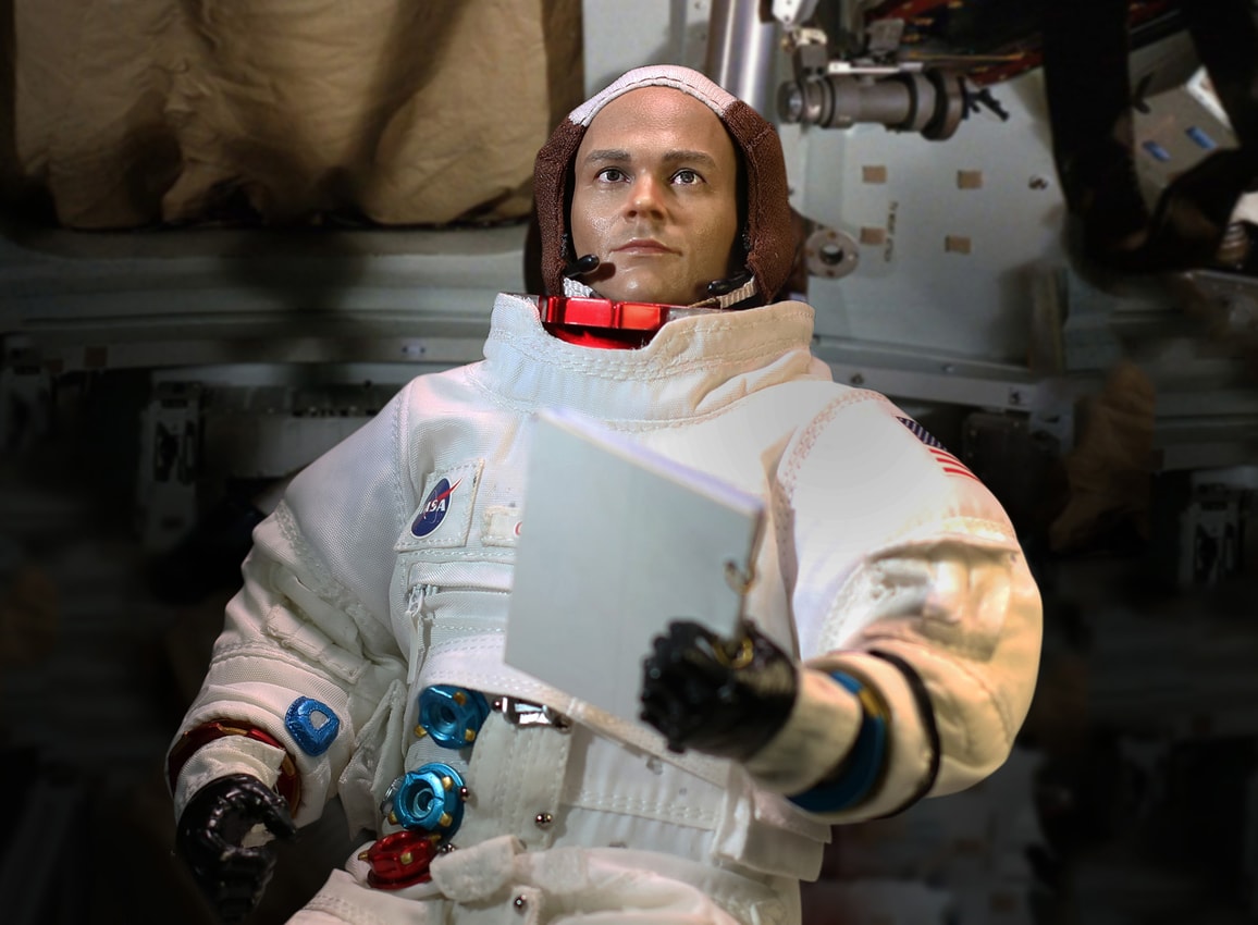 Apollo 11 Michael Collins Sixth Scale Figure - Prototype Shown View 4