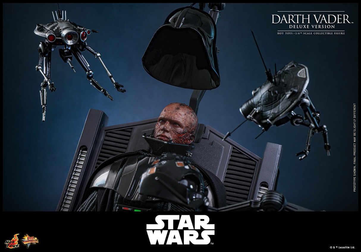Star Wars Darth Vader (Deluxe Version) (Special Edition) Sixth Scale Figure - Prototype Shown View 3