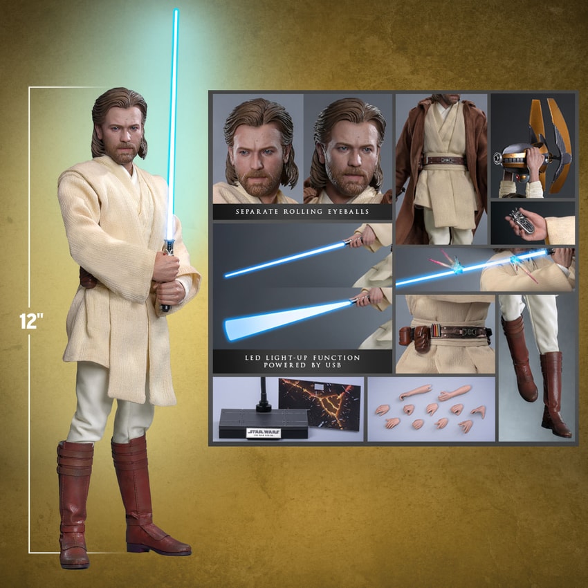 hottoys Star Wars オビ＝ワン・ケノービ Obi-Wan Kenobi Sixth Scale Figure by Hot Toys | Sideshow