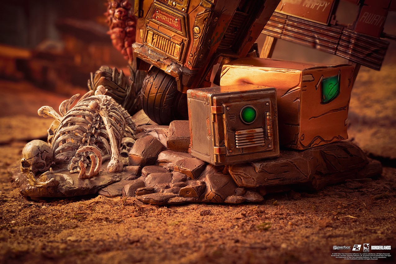 Psycho Bandit & Claptrap Diorama by PureArts | Sideshow