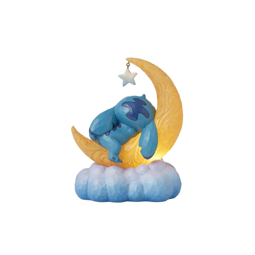 Disney Stitch & Scrump on LED Moon Figurine - Prototype Shown View 5