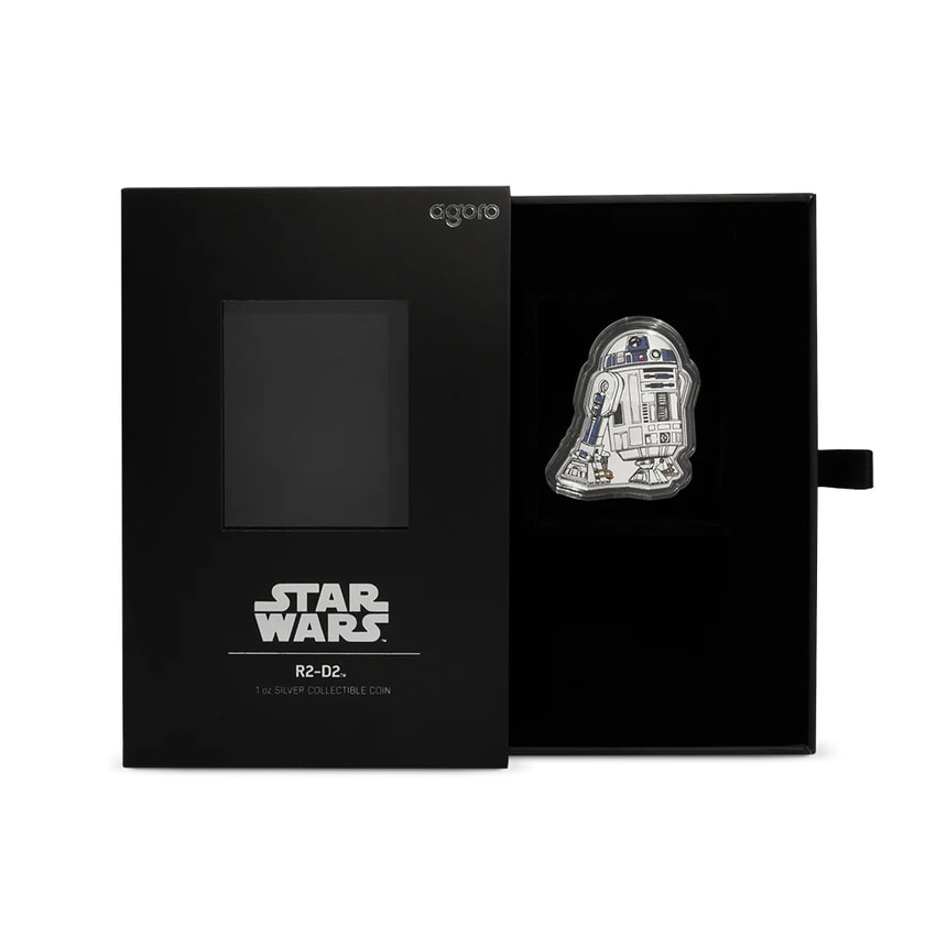 Star Wars™ R2-D2 Coin Silver Collectible by Agoro | Sideshow