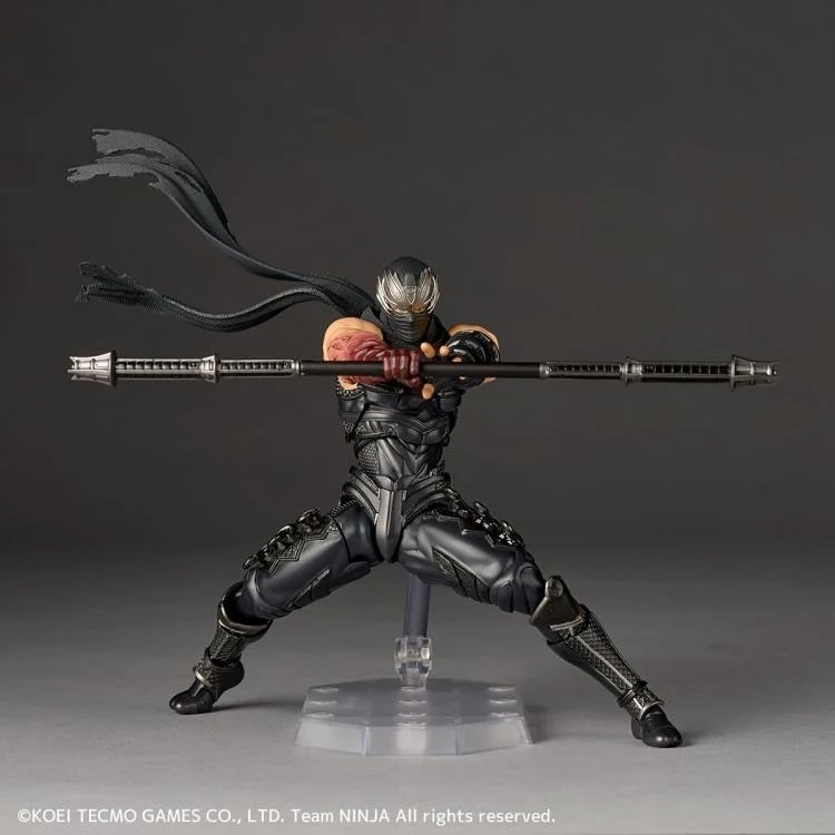 Ninja Gaiden Ryu Hayabusa Revoltech Action Figure - Prototype Shown View 3