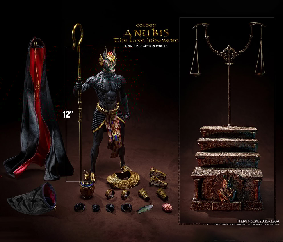 Anubis - The Last Judgement (Golden) Sixth Scale Figure by