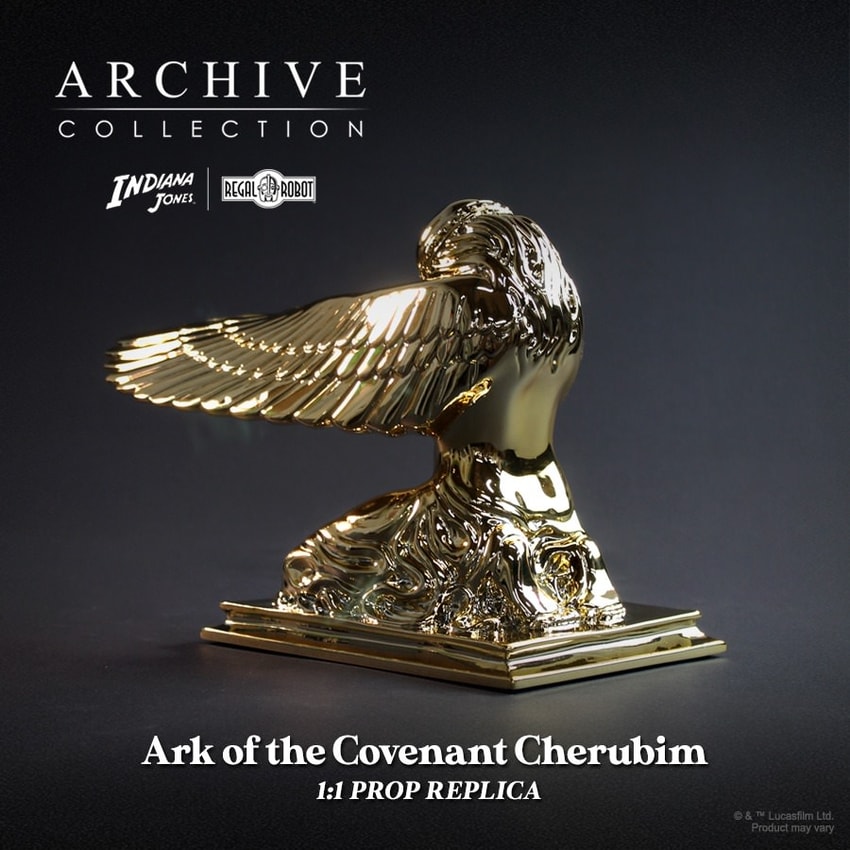 Indiana Jones Ark of the Covenant Cherubim Prop Replica - Prototype Shown View 4