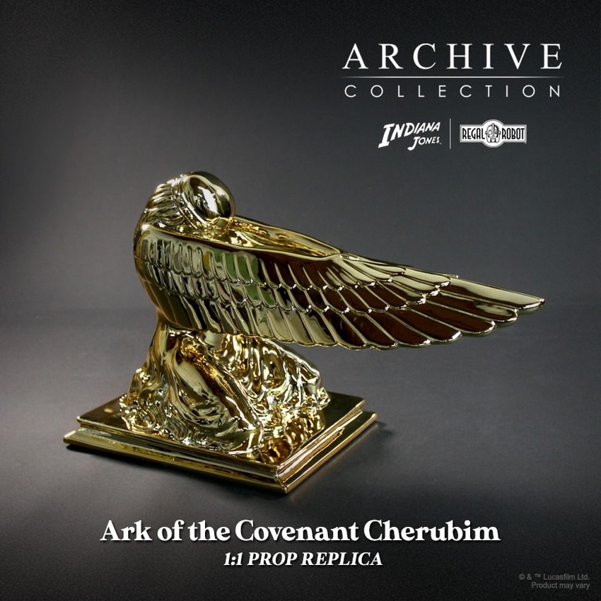 Indiana Jones Ark of the Covenant Cherubim Prop Replica - Prototype Shown View 5