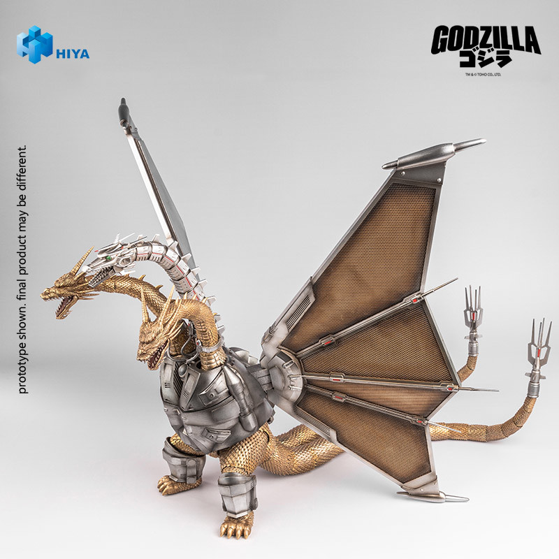 Godzilla Mecha King Ghidorah Action Figure - Prototype Shown View 3