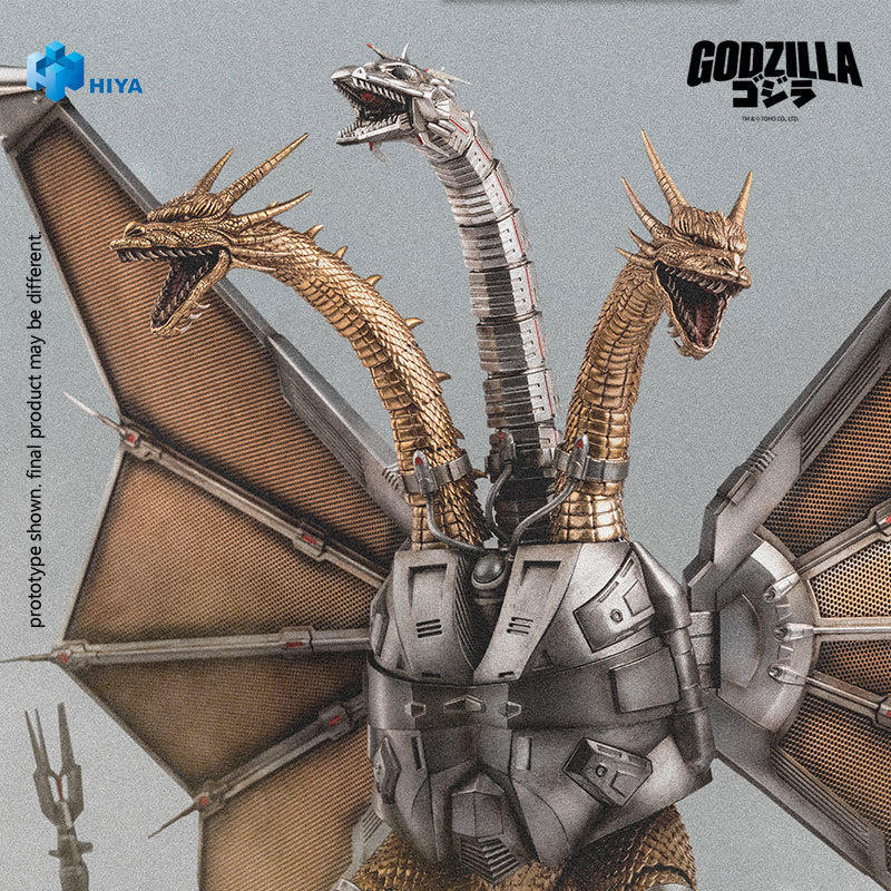 Godzilla Mecha King Ghidorah Action Figure - Prototype Shown View 6