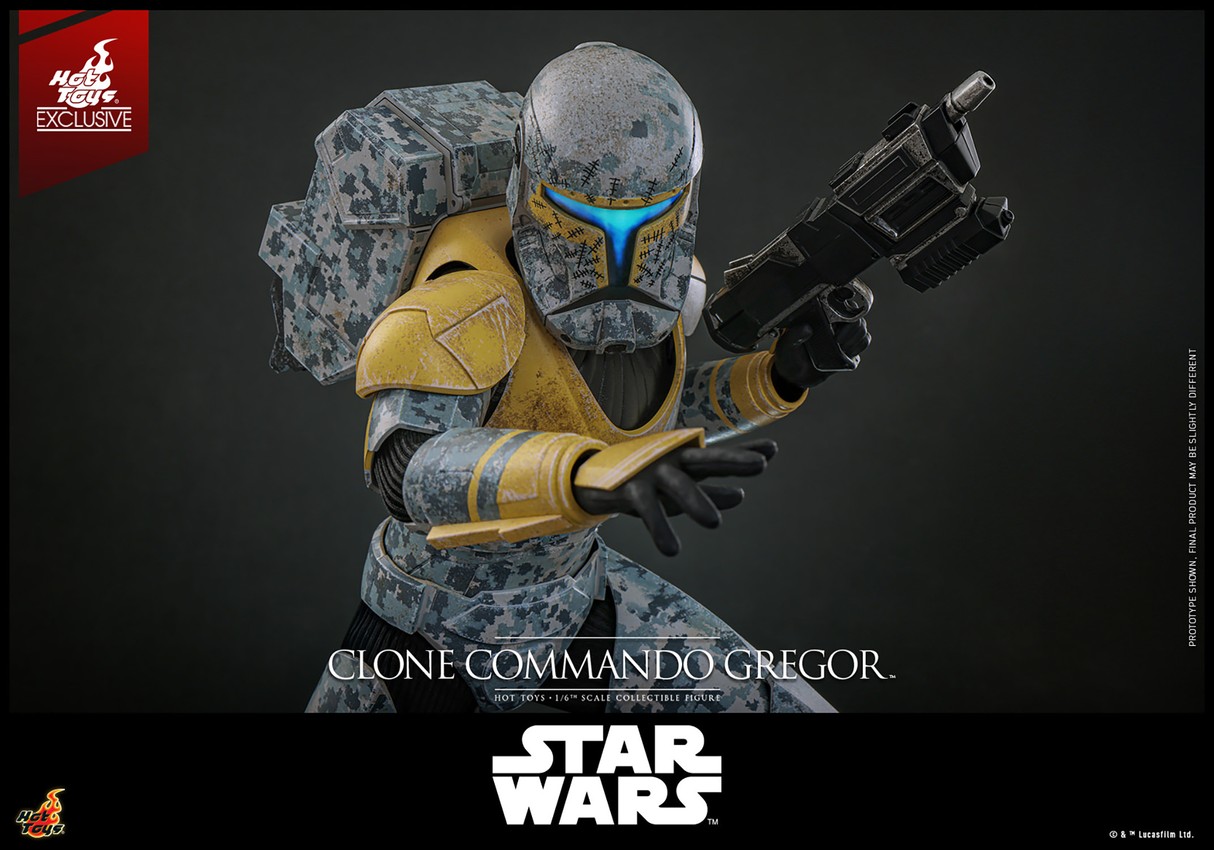Clone Commando Gregor™ Sixth Scale Figure by Hot Toys | Sideshow