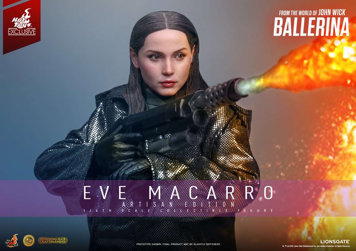 John Wick Eve Macarro (Artisan Edition) Sixth Scale Figure - Prototype Shown View 1