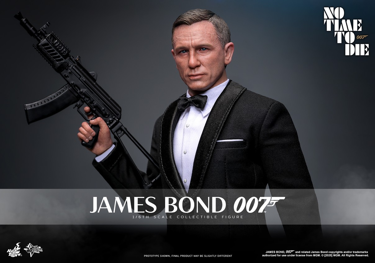 ジェームスボンド ホットトイズの「007」始動！ダニエル・クレイグ演じる6代目