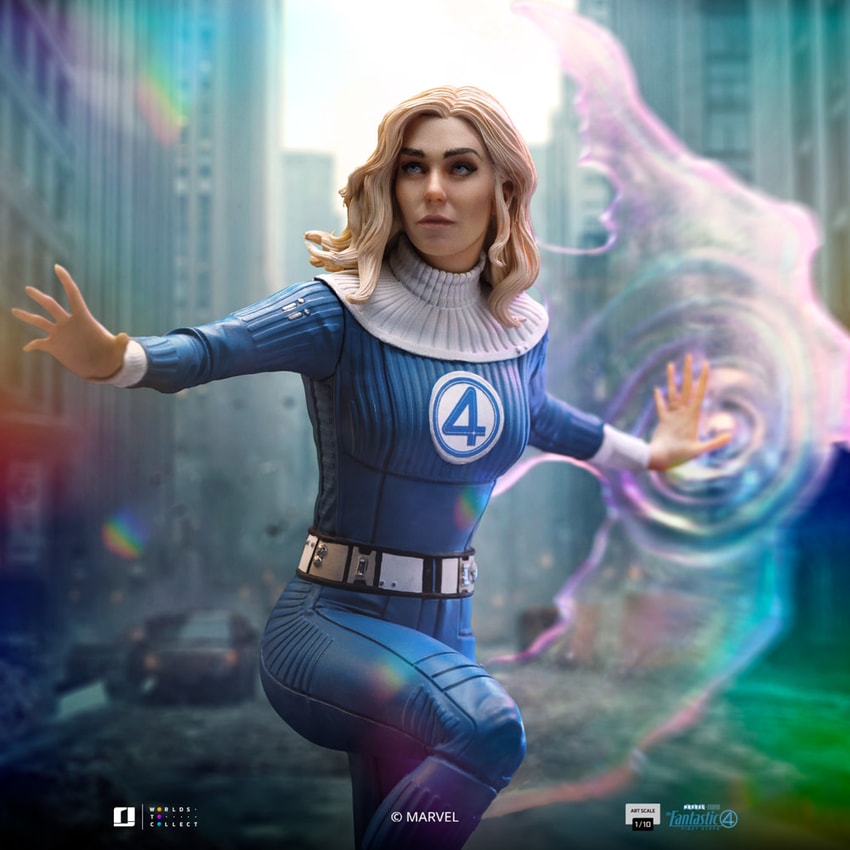 Invisible Woman 1:10 Scale Statue by Iron Studios | Sideshow