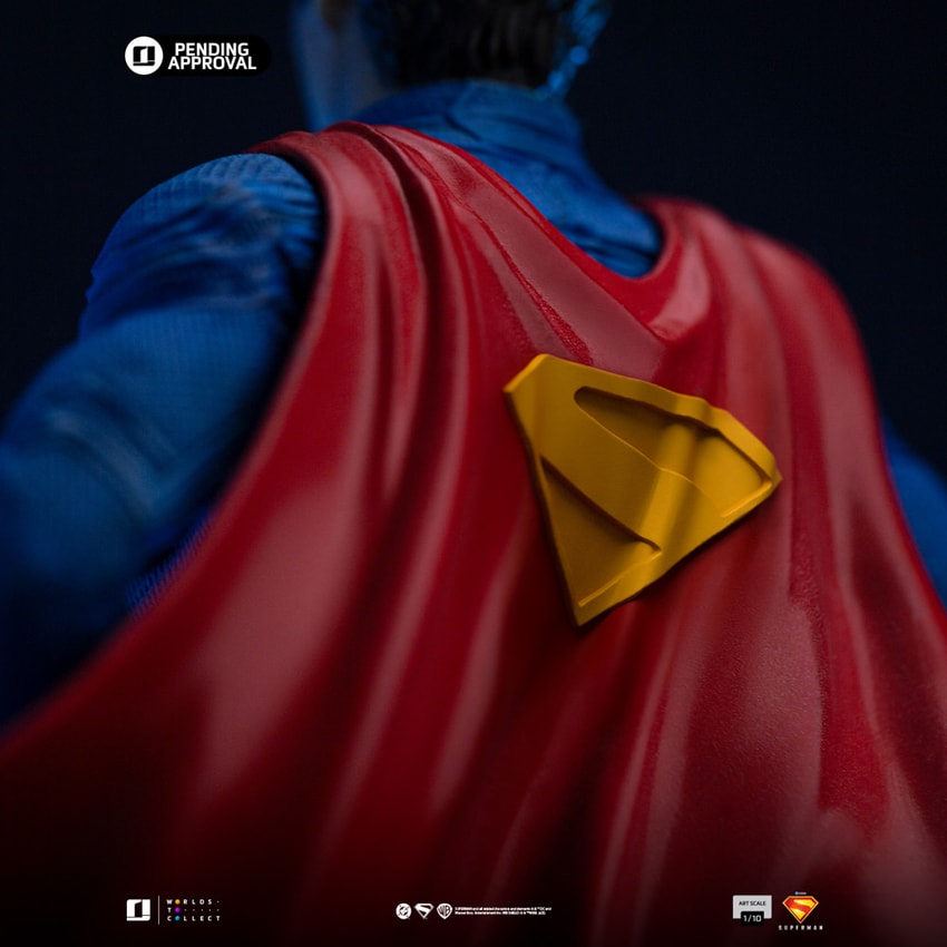 DC Comics Superman & Krypto 1:10 Scale Statue - Prototype Shown View 4