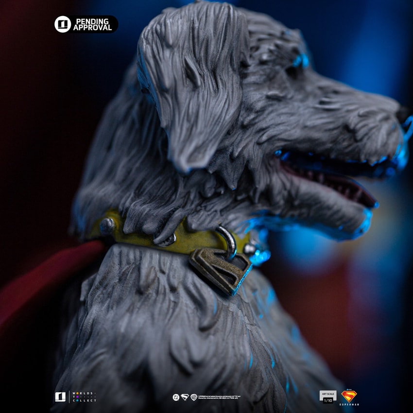 DC Comics Superman & Krypto 1:10 Scale Statue - Prototype Shown View 5