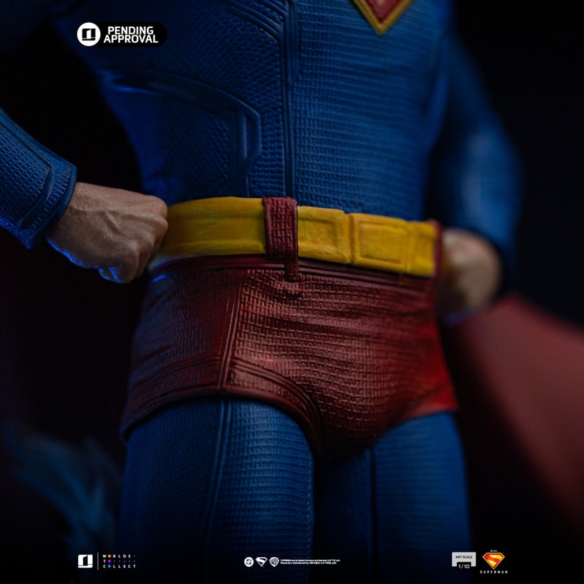 DC Comics Superman & Krypto 1:10 Scale Statue - Prototype Shown View 6