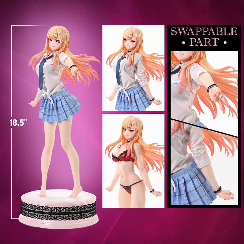 My Dress-Up Darling Marin Kitagawa (Bonus Version) Quarter Scale Statue - Prototype Shown View 2