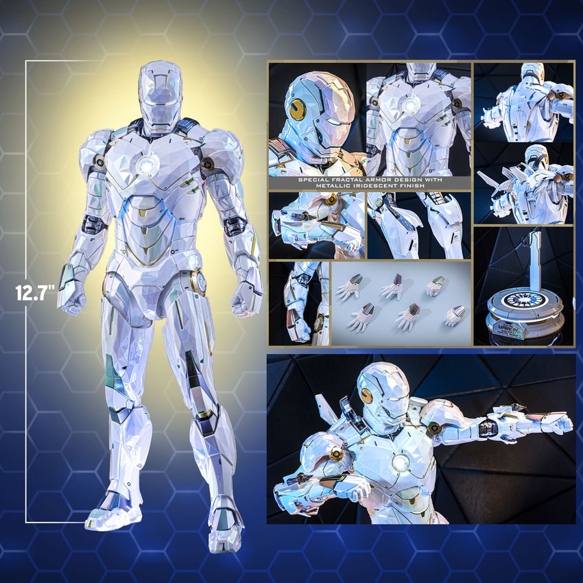 Iron Man Mark IV (Sub-Zero Fractal Armor Version) Sixth Scale
