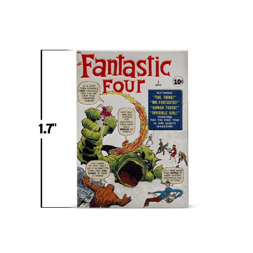 Marvel Marvel Fantastic Four #1 Silver Collectible - Prototype Shown View 2