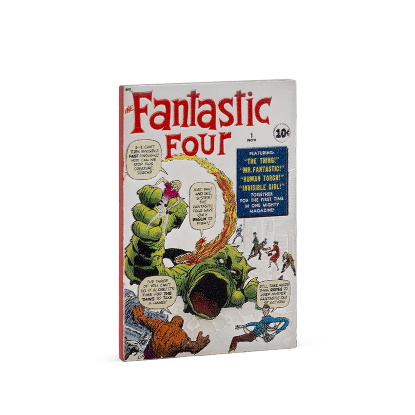 Marvel Marvel Fantastic Four #1 Silver Collectible - Prototype Shown View 3