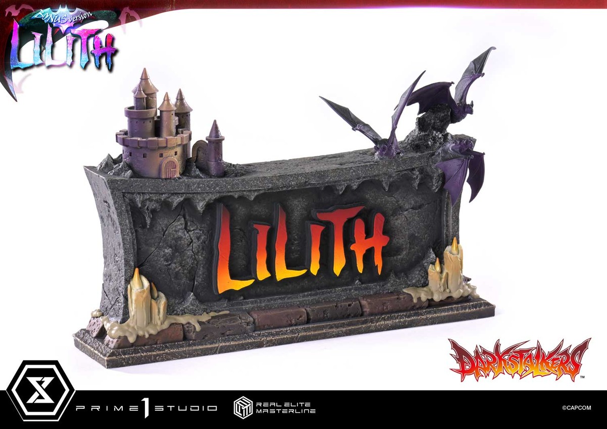 Darkstalkers Lilith (Bonus Version) Quarter Scale Statue - Prototype Shown View 4