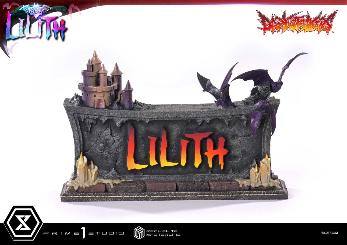 Darkstalkers Lilith (Bonus Version) Quarter Scale Statue - Prototype Shown View 6