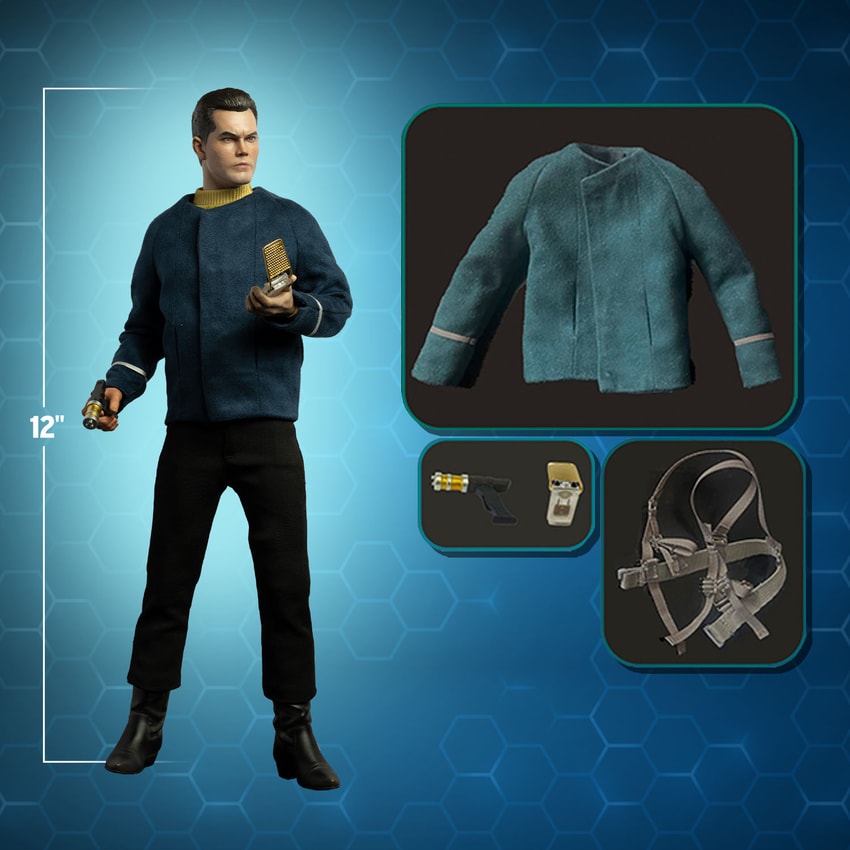 EXO-6 1/6 スタートレック キャプテン クリストファー パイク ハイパー Captain Christopher Pike Sixth Scale Figure by EXO-6
