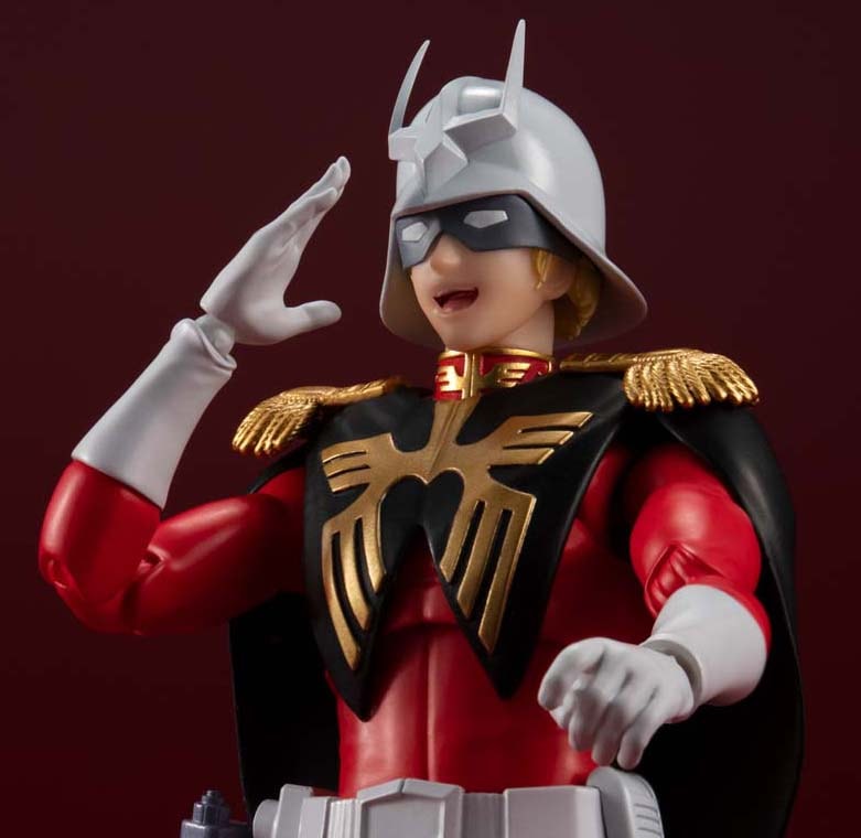 Mobile Suit Gundam Char Aznable Action Figure - Prototype Shown View 4