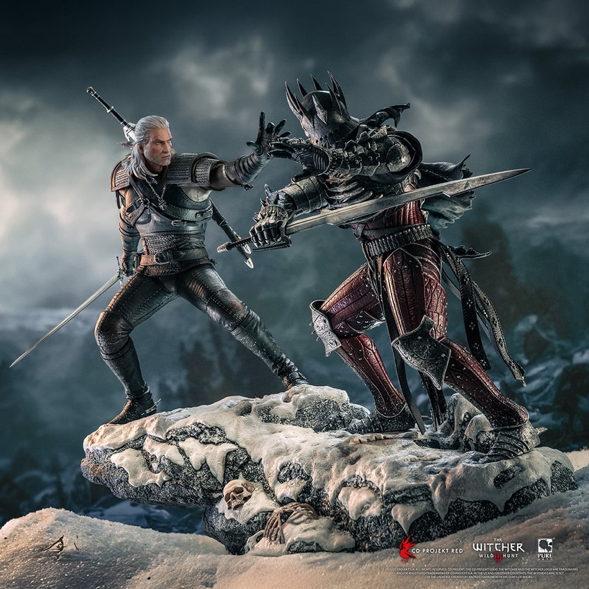 ウィッチャーGeralt of Riviaガレージキット ガレキ スタチュー ① TR-STUDIO Geralt The Witcher 1/6 Resin Statue Painted Cast